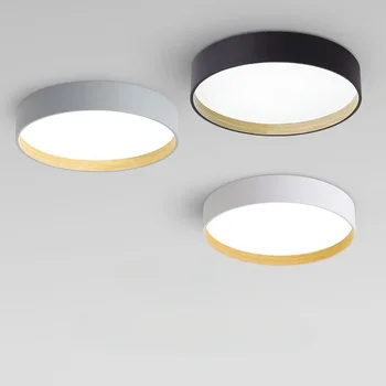 Moderní Minimalistický Kruhové LED Stropní Světlo, Obývací Pokoj Ložnice Studie Přívěsek Svítilna Kreativní Dekor Interiéru Svítidla