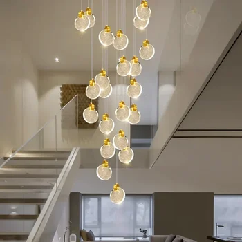 Nordic home decor jídelna Přívěsek lampy osvětlení vnitřní osvětlení, křišťálové lampy, závěsné svítidlo lustr, lampy pro obývací pokoj